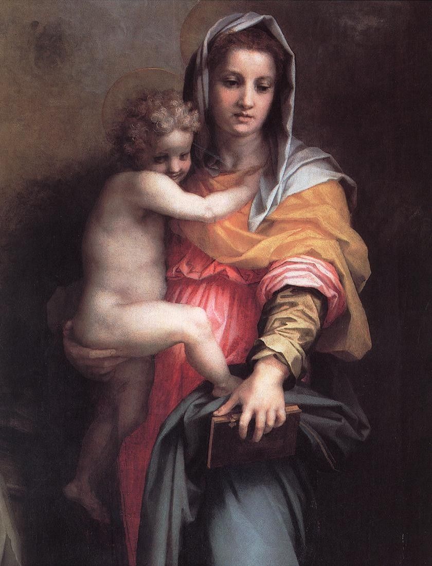 Andrea del Sarto Madonna of the Harpies2